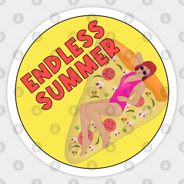 Endless Summer Sticker by DiegoCarvalho